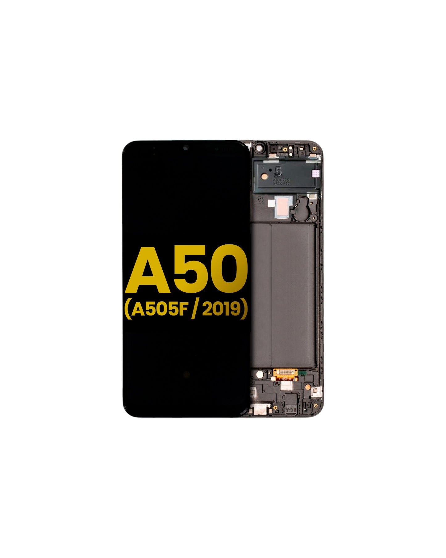 LCD With Digitiser And Frame For Galaxy A50 (A505F/2019) OLED