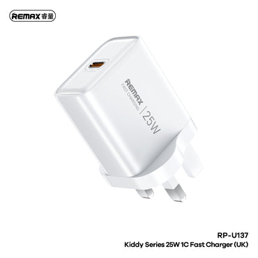Remax RP-U137 25W Type C and USB Plug Charger