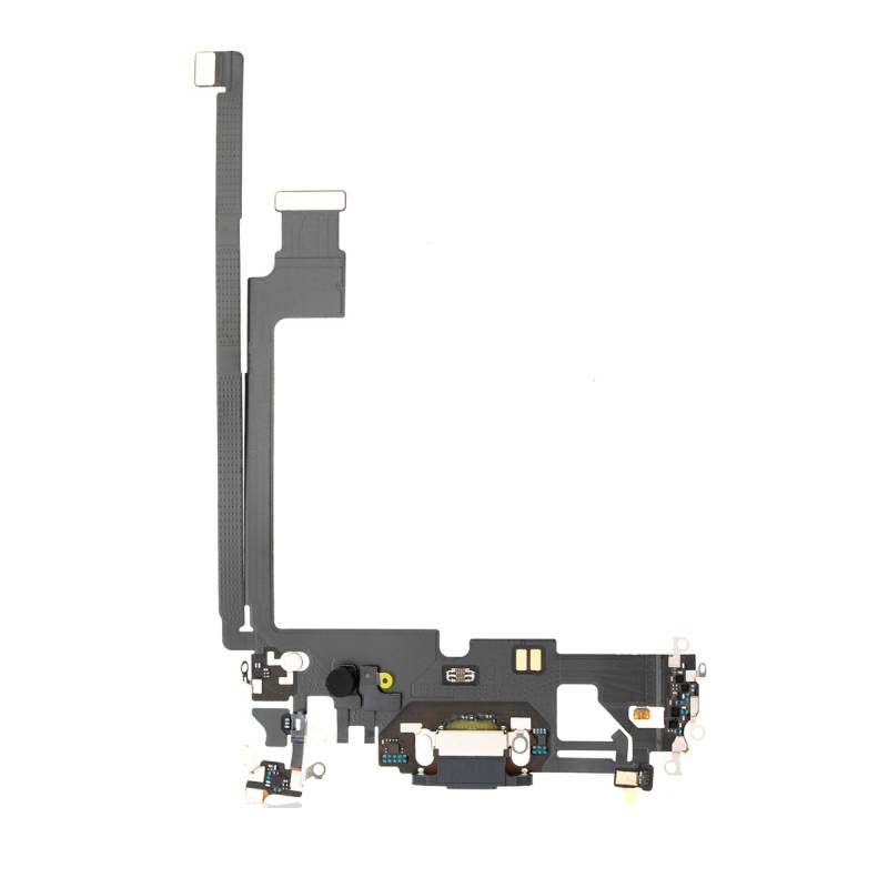 Charging Port With Microphone & Flex For Apple iPhone 12 Pro Max Grey Original IC