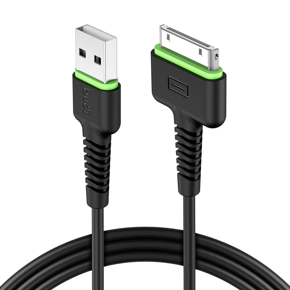 Budi USB to 30 Pin Lightning Charger Cable