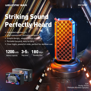 WEKOME D26 Portable Bluetooth Speaker