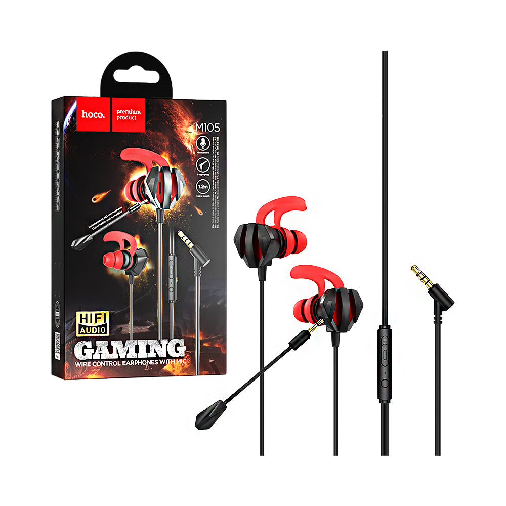 Hoco M105 Gaming Earphones With Mic