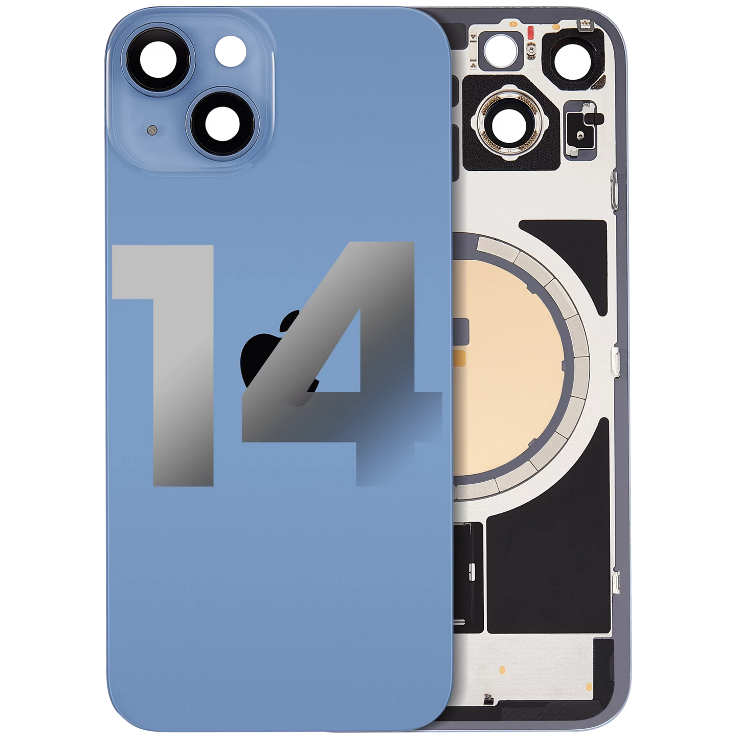 iPhone 14 Battery Cover With Brackets with NFC Coil