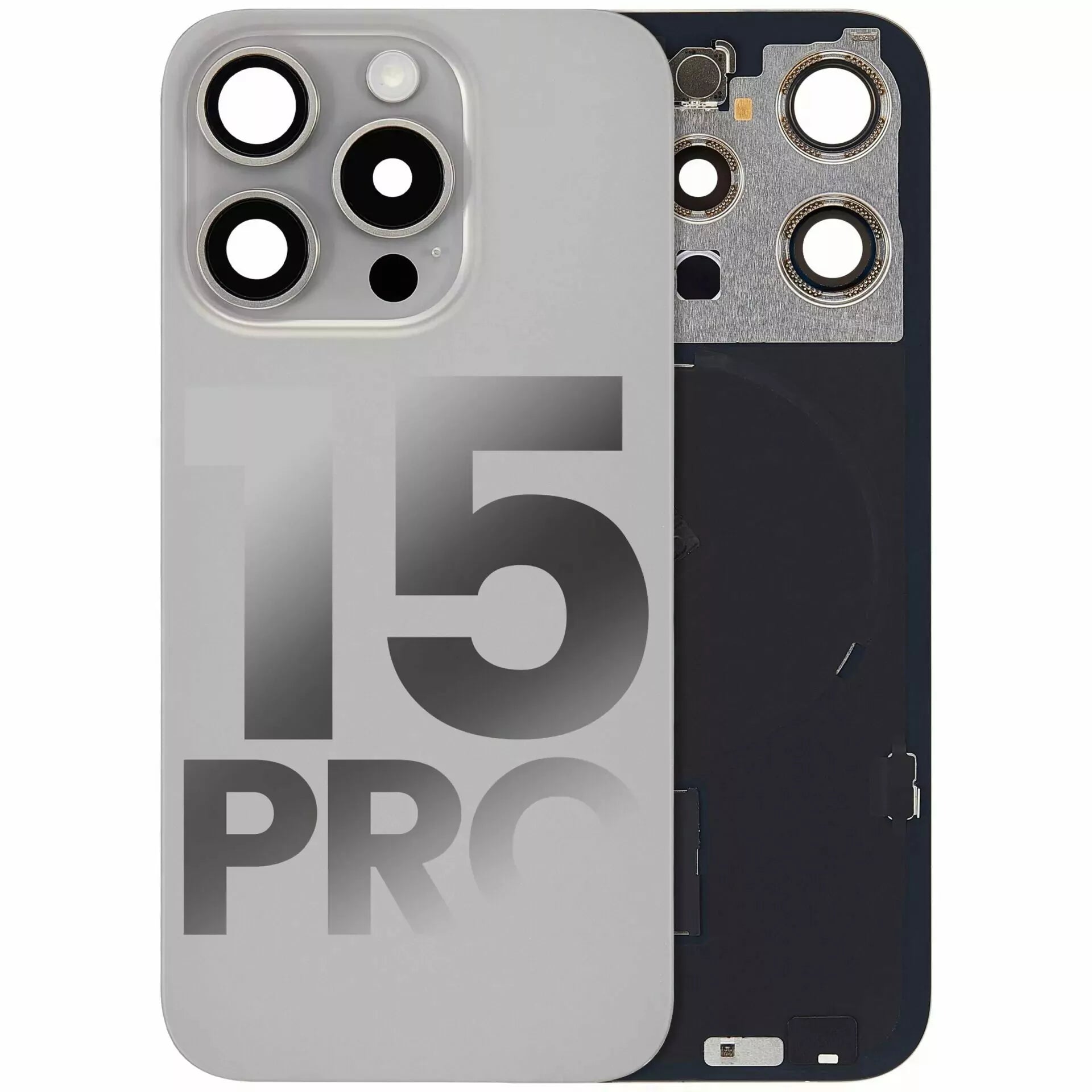 iPhone 15 Pro Battery Cover With Brackets with NFC Coil
