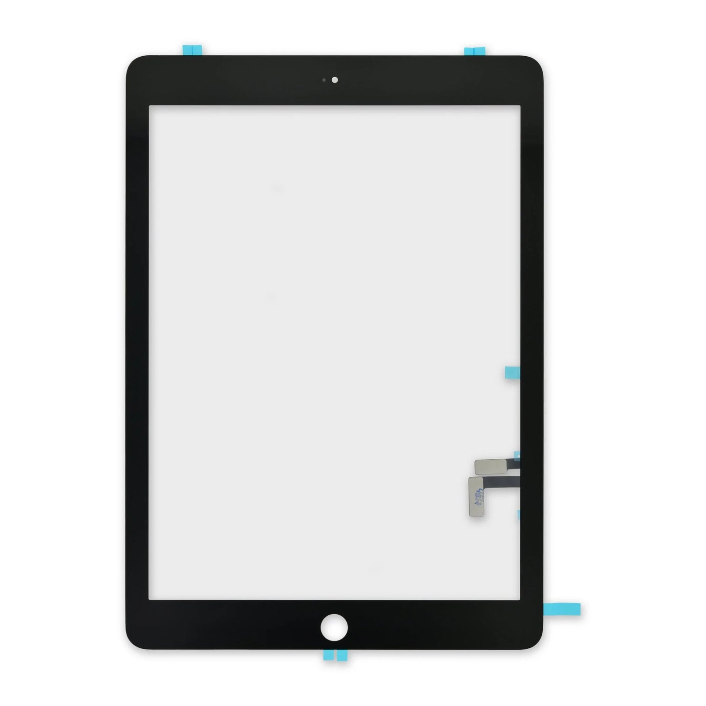Digitiser with Home Button & Membrane For Apple iPad 5th Gen Black