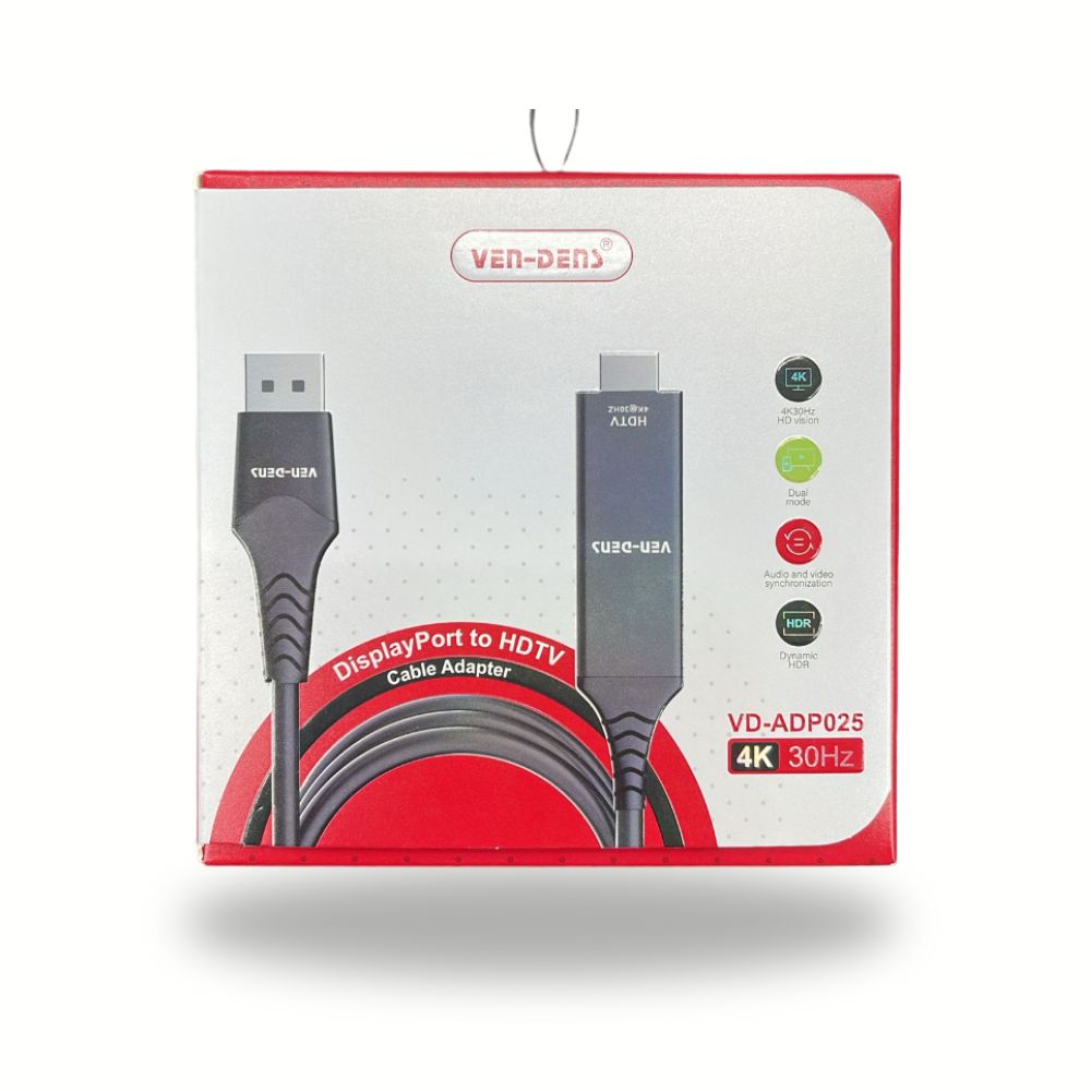 Ven-Dens VD-ADP025 DP to HDTV 4K