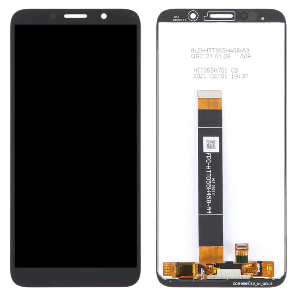 LCD With Digitiser For Motorola E6 Play Black