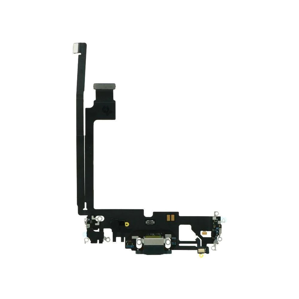 Charging Port With Microphone & Flex For Apple iPhone 12 Pro Green Original IC