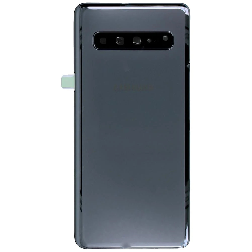 Rear Glass Back Cover with Camera Lens for Samsung Galaxy S10 5G Prism Black
