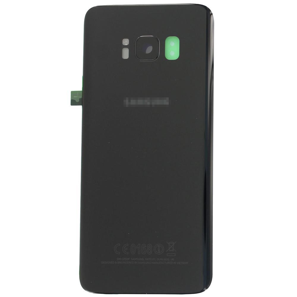 Rear Glass Back Cover for Samsung Galaxy S8 Black
