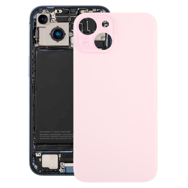 Battery Back Cover With Brackets For Apple iPhone 15 (6.1) Pink