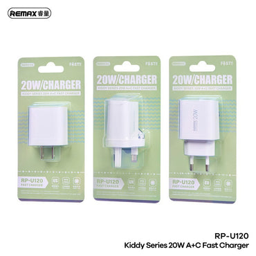 Remax RP-U120 Kiddy Series Fast Charger (20W)