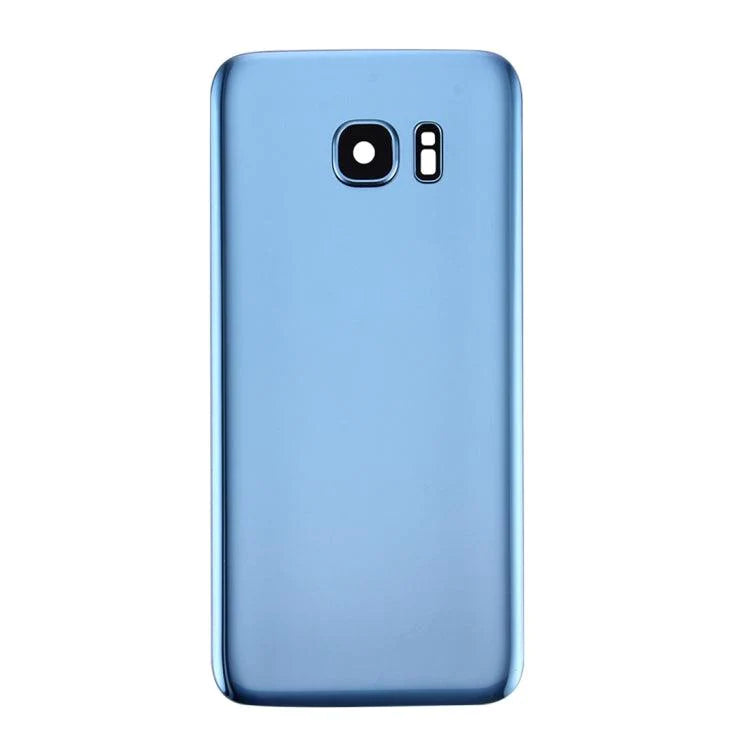 Rear Glass Back Cover for Samsung G930F Galaxy S7 Electric Blue