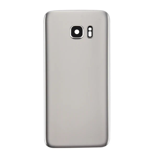 Rear Glass Back Cover for Samsung G930F Galaxy S7 Silver