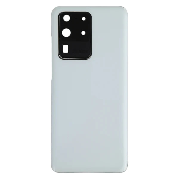 Rear Glass Back Cover for Samsung Galaxy S20 Ultra White