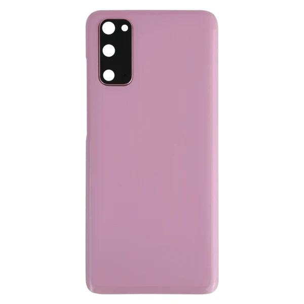 Rear Glass Back Cover for Samsung Galaxy S20 Pink