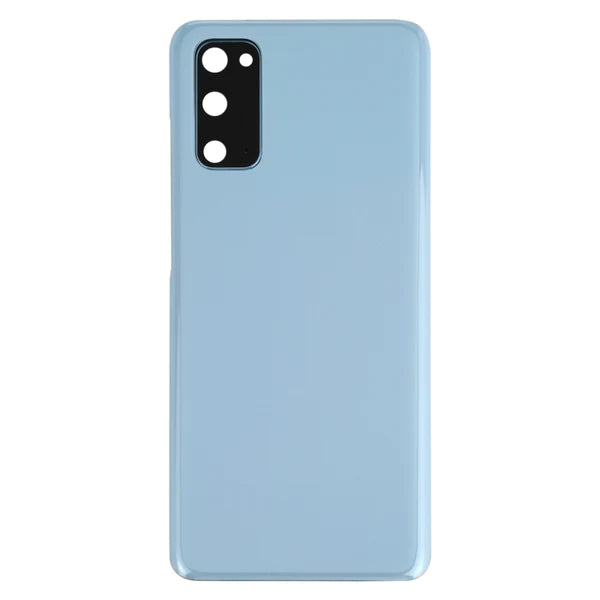 Rear Glass Back Cover for Samsung Galaxy S20 Blue