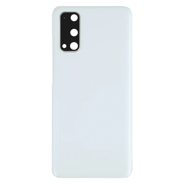 Rear Glass Back Cover for Samsung Galaxy S20 White