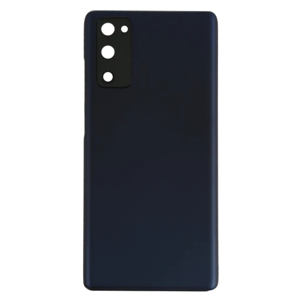 Rear Glass Battery Back Cover with Camera Lens For Samsung Galaxy S20 FE Cloud Navy