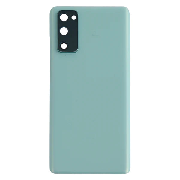 Rear Glass Battery Back Cover with Camera Lens For Samsung Galaxy S20 FE Cloud Mint