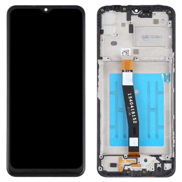 (Service Pack) LCD With Digitiser With Frame For Samsung A22 5G Galaxy A226 Black