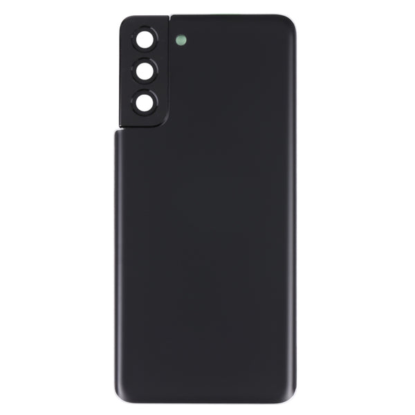 Rear Glass Back Cover With Camera Lens For Samsung Galaxy A21s Black