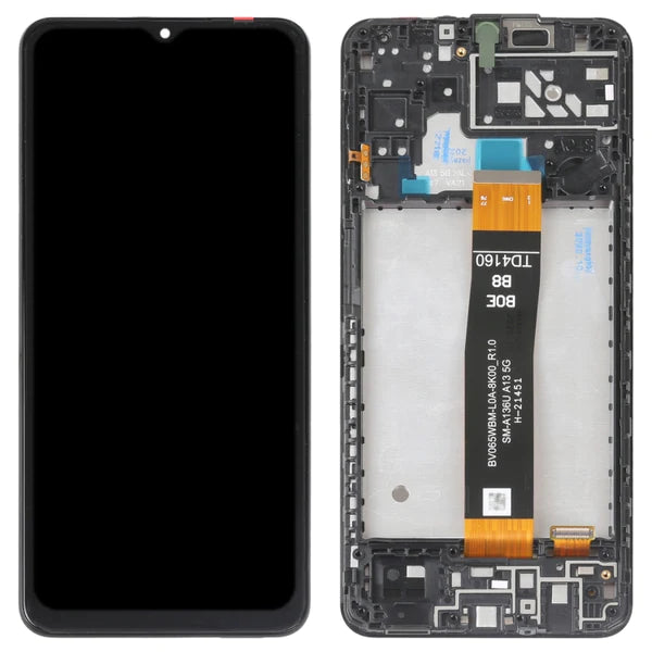 (Service Pack) LCD With Digitiser With Frame For Samsung Galaxy A04s A047F Black