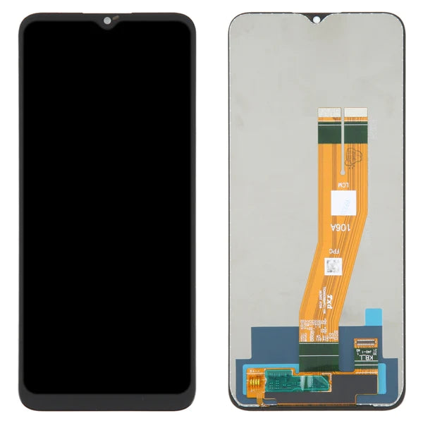 LCD With Digitiser For Samsung Galaxy A04e Black No Frame