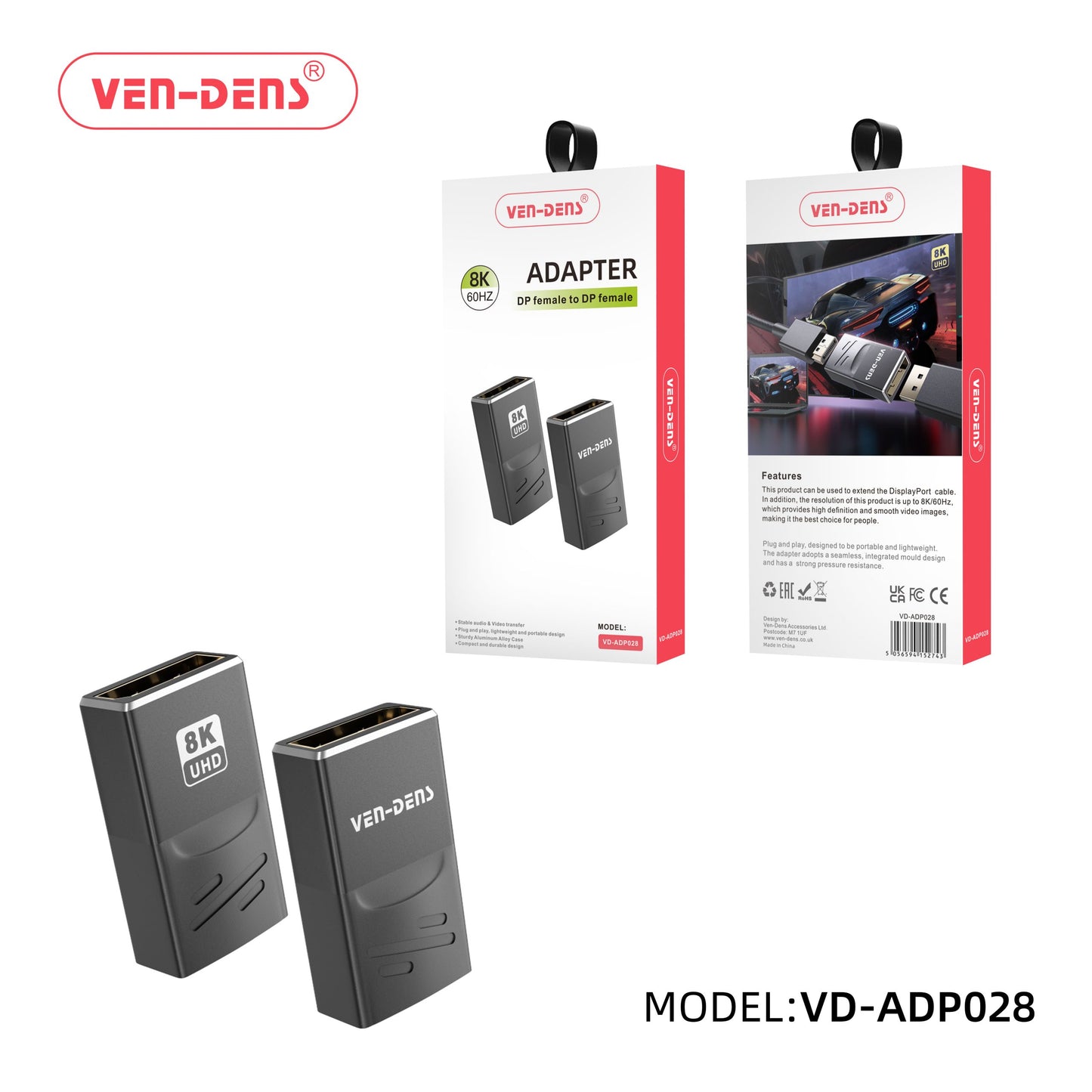 Ven-Dens AD-ADP028 8K Adapter