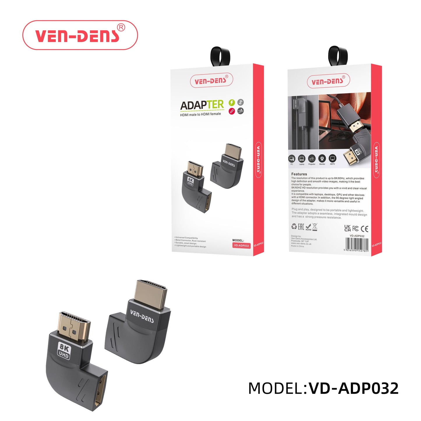 Ven-Dens VD-ADP032 8K Adapter