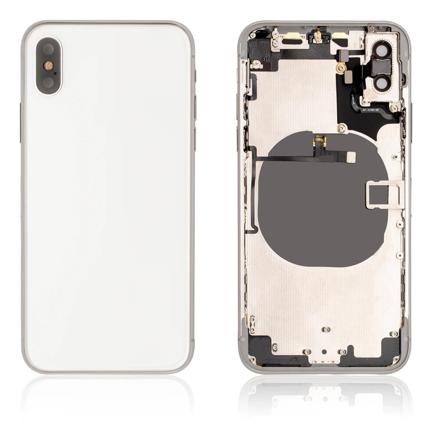 Housing With Parts For Apple iPhone XS Max Silver