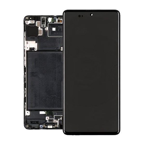 (Service Pack) LCD With Digitiser For Samsung A715 Galaxy A71 Black