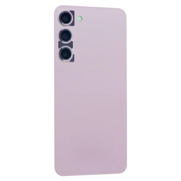 Rear Glass Battery Back Cover with Camera Lens For Samsung Galaxy S23 Plus 5G Lavender