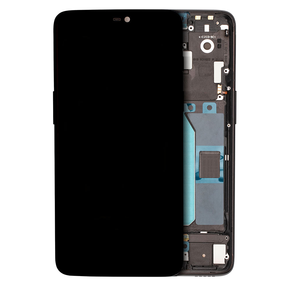 LCD With Digitiser For One Plus 6 Black OLED