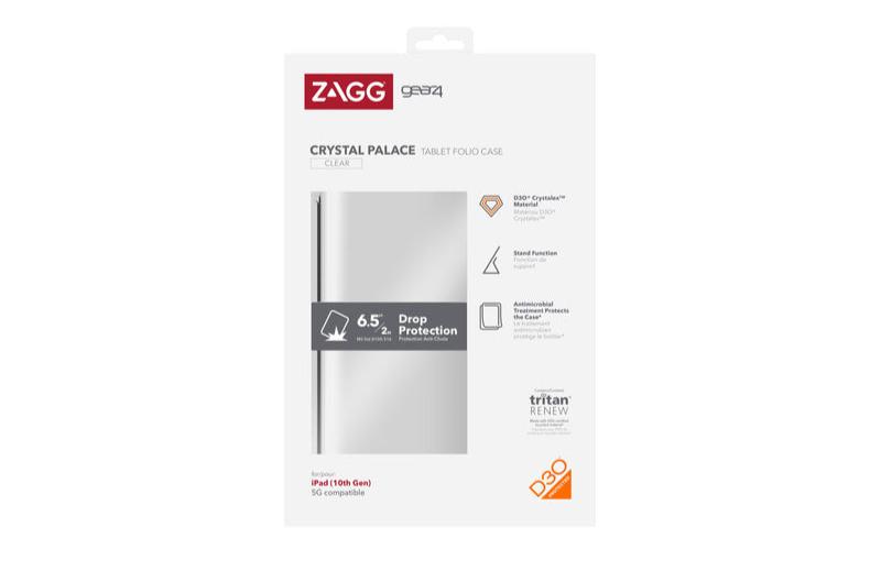 ZAGG Crystal Palace Folio Case For iPad 10th Gen