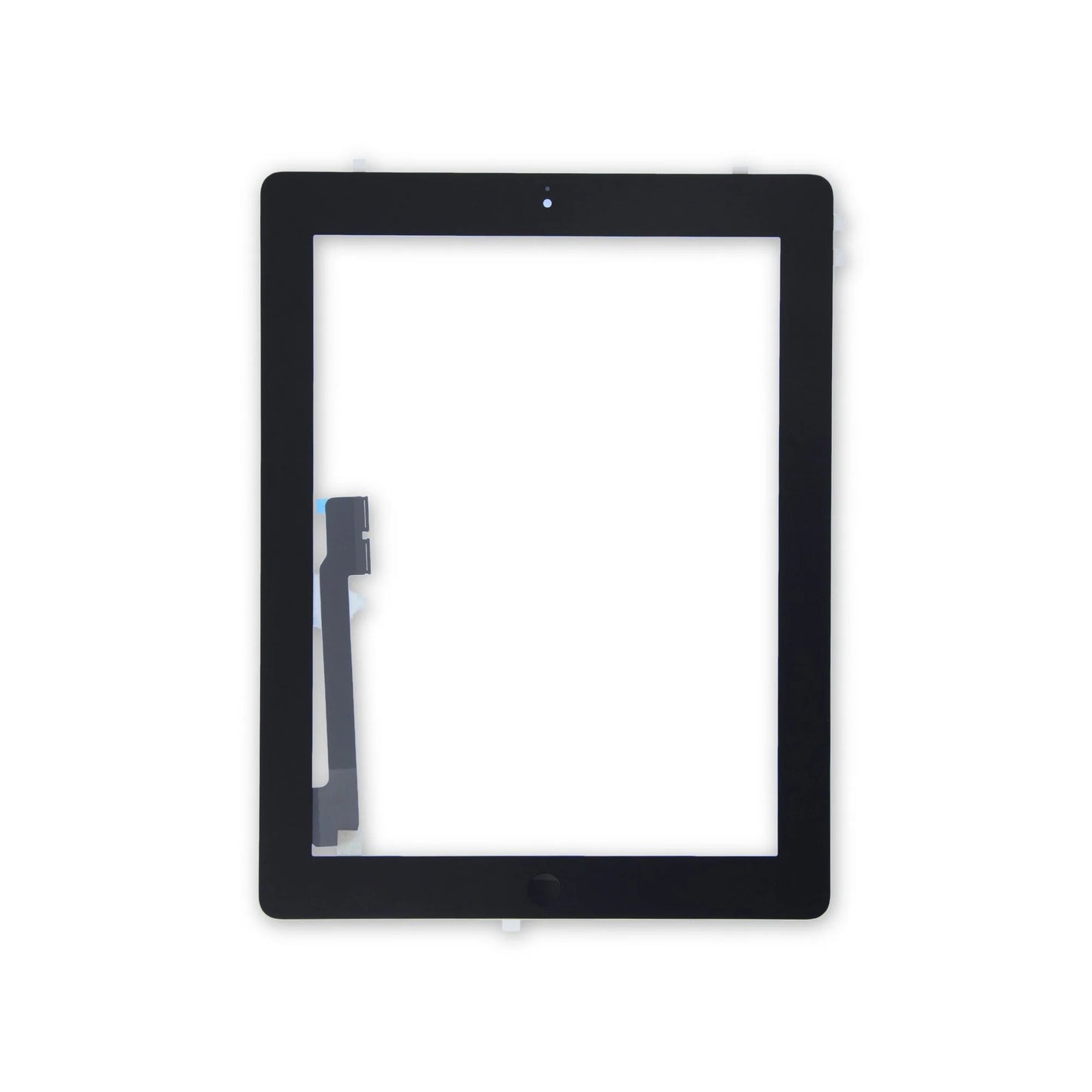 Digitiser With Home Button & Membrane For Apple iPad 4 Black