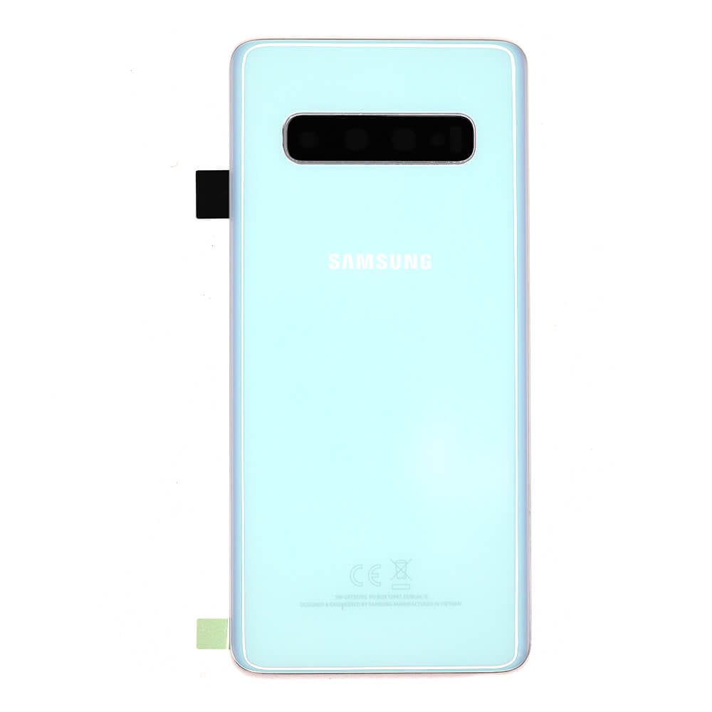 Rear Glass Back Cover for Samsung Galaxy S10 Prism White