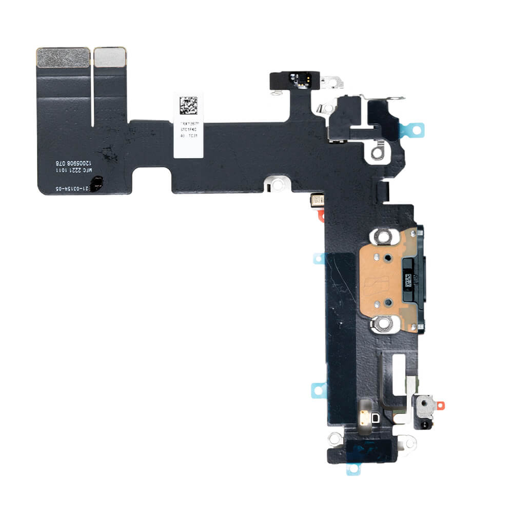 Charging Port With Microphone & Flex For Apple iPhone 13 (6.1) Midnight