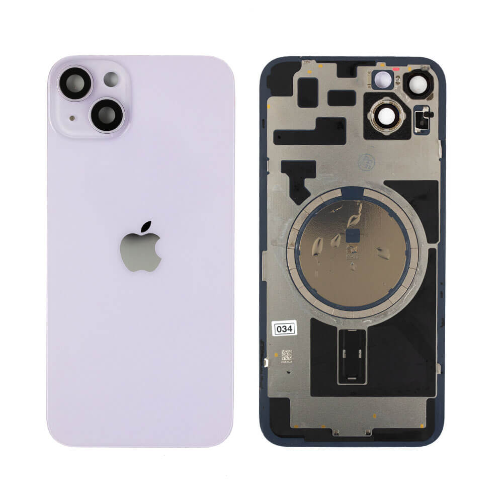 Battery Back Cover Without Brackets For Apple iPhone 14 Plus (6.7) Purple