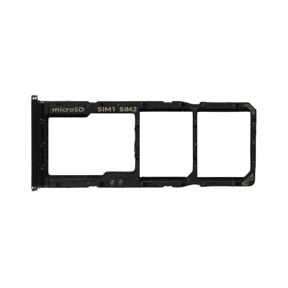 Sim Tray For Samsung Galaxy A60 Black