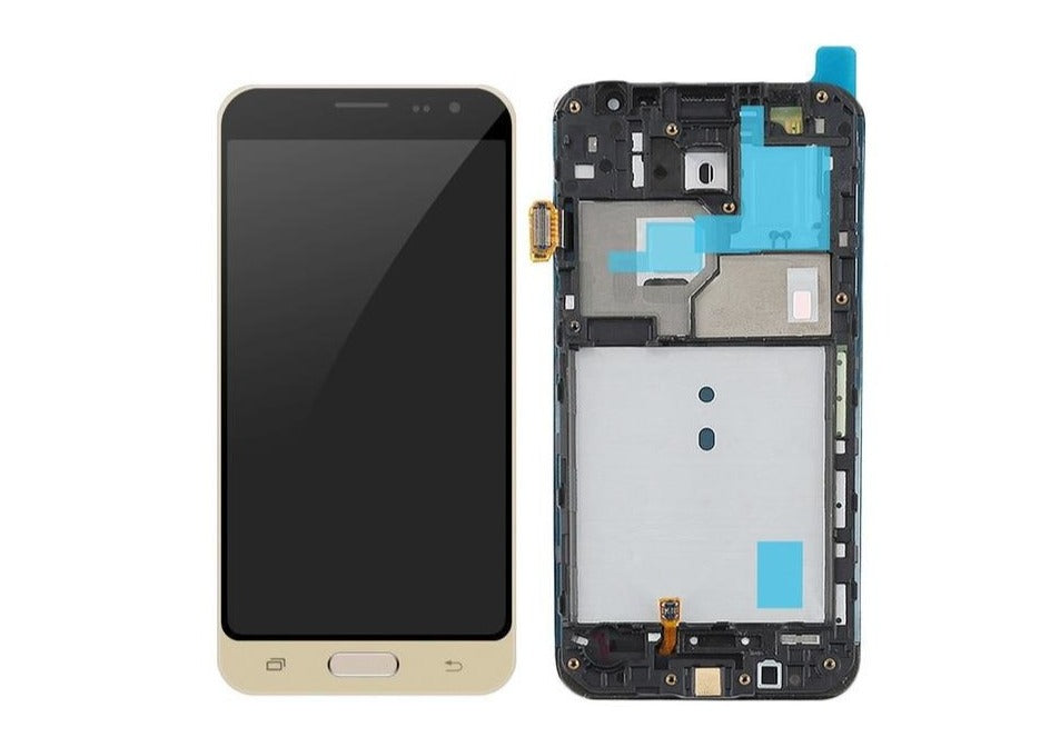 (Service Pack) LCD With Digitiser For Samsung Galaxy J320F 2016 Gold