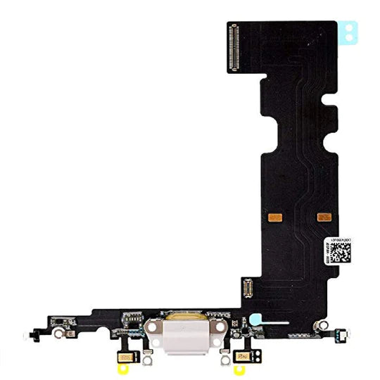 Charging Port With Microphone & Flex For Apple iPhone 8 Plus White