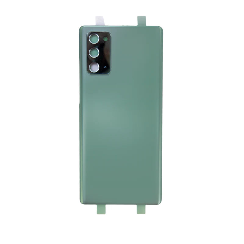 Rear Glass Battery Back Cover with Camera Lens For Samsung Galaxy Note 20 Mystic Green