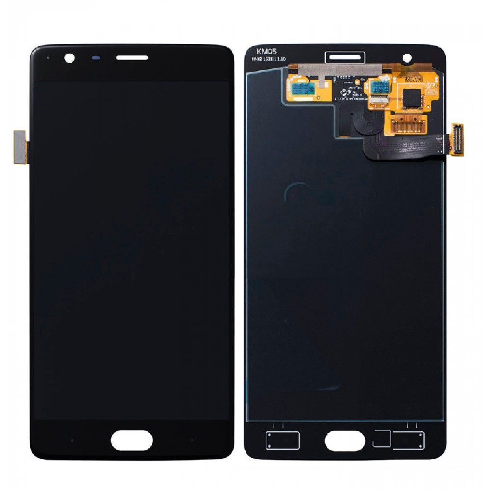 LCD With Digitiser For One Plus 3T Black