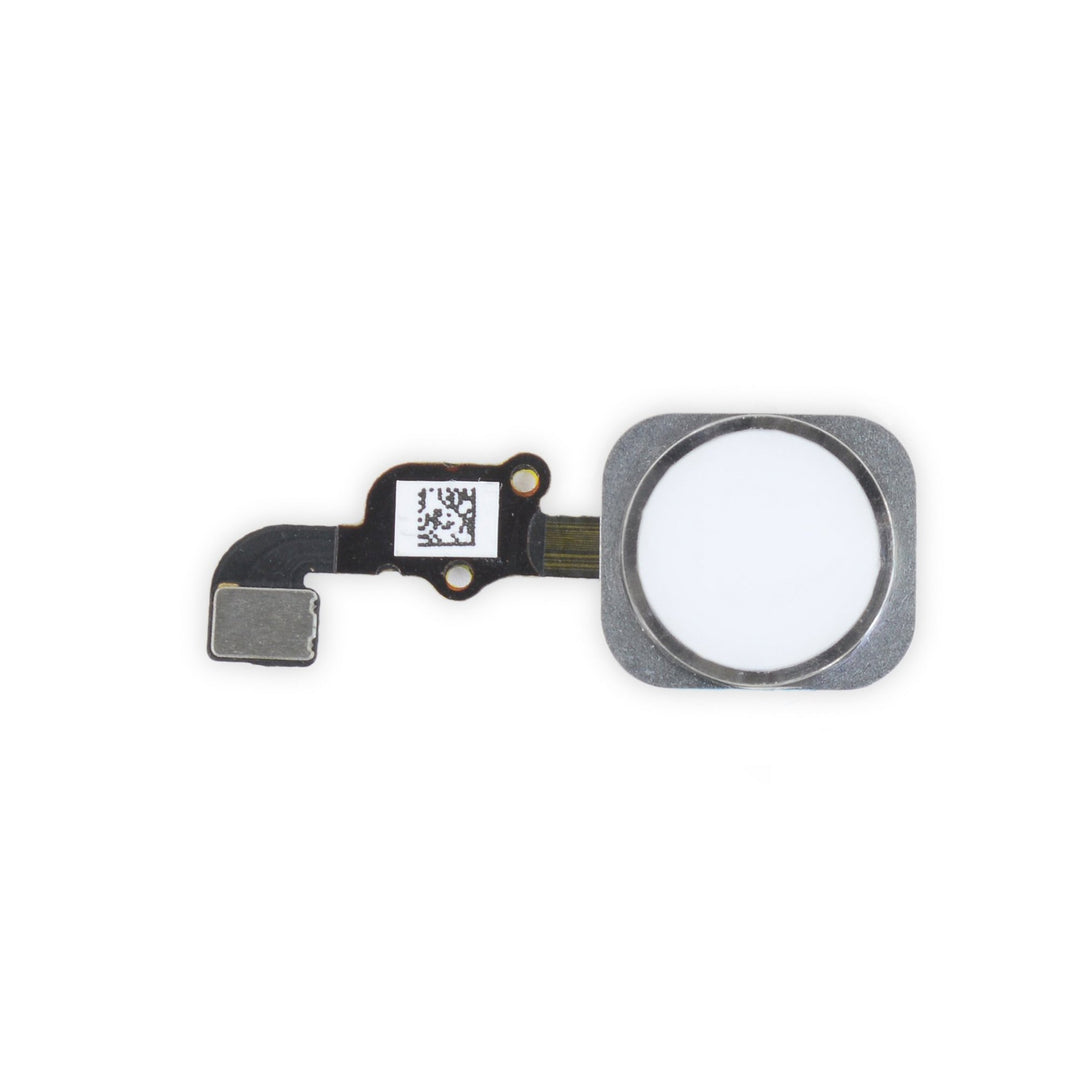 Home Button Flex with Fingerprint Sensor For Apple iPhone 6 Plus White