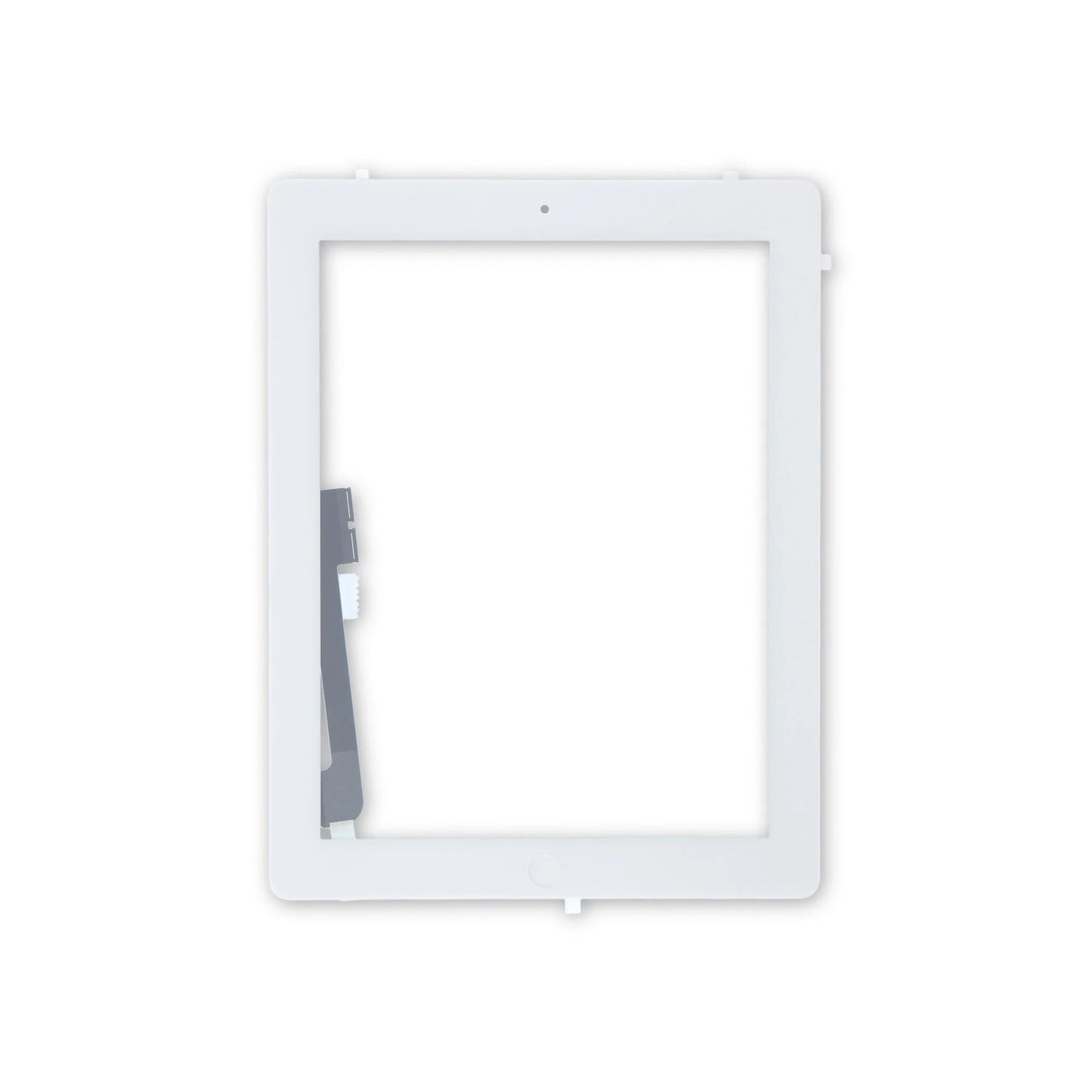 Digitiser With Home Button & Membrane For Apple iPad 4 White