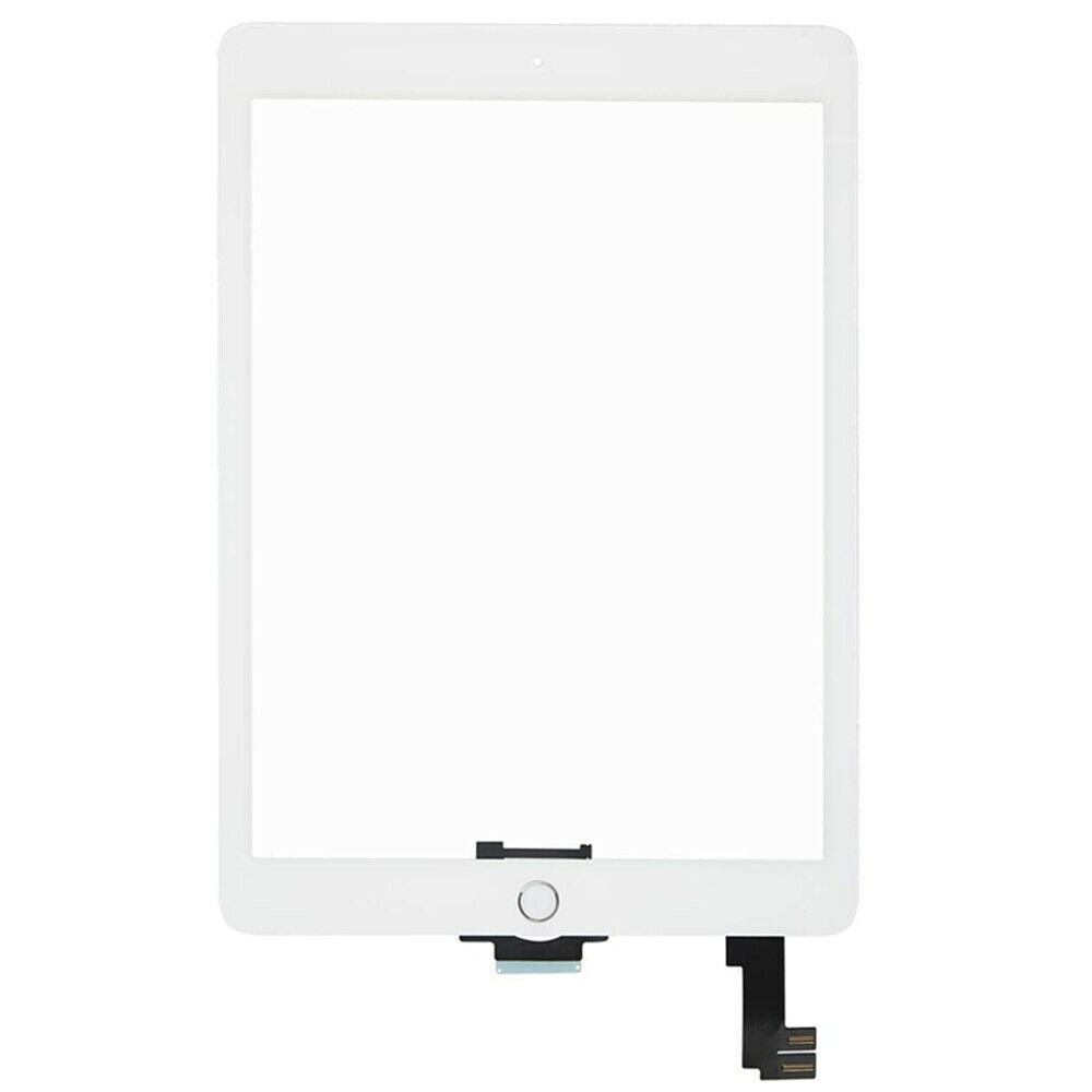 Digitiser With Home Button & Membrane For Apple iPad 2 White