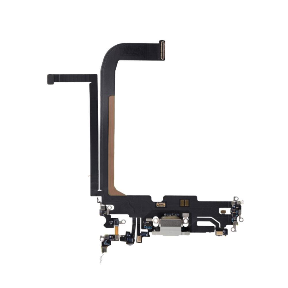 Charging Port With Microphone & Flex For Apple iPhone 13 Pro Max Gold