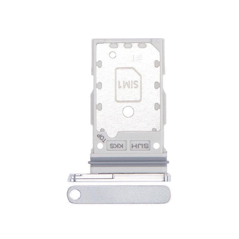 Sim Tray For Samsung Galaxy S22 Ultra White