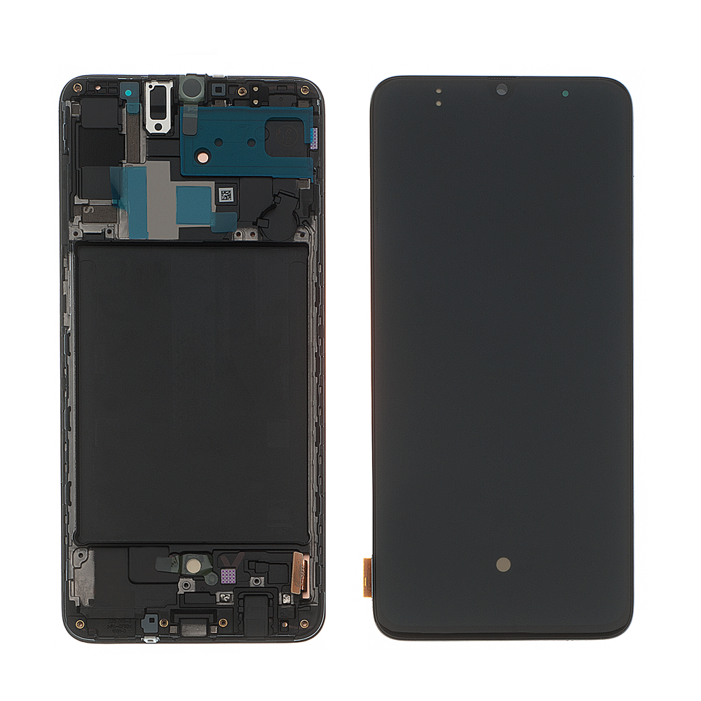 (Service Pack) LCD With Digitiser For Samsung A705F Galaxy A70 Black